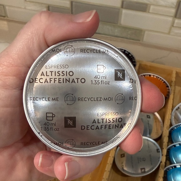 Bamboo Coffee Pod Holder Organizer Holds Nespresso pods with 23 Pods - Picture 12 of 13